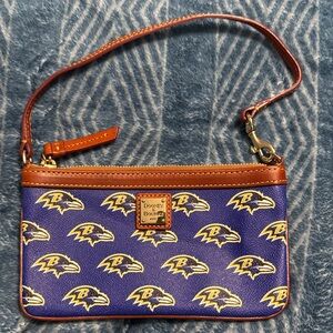 Dooney & Bourke Ravens Wristlet